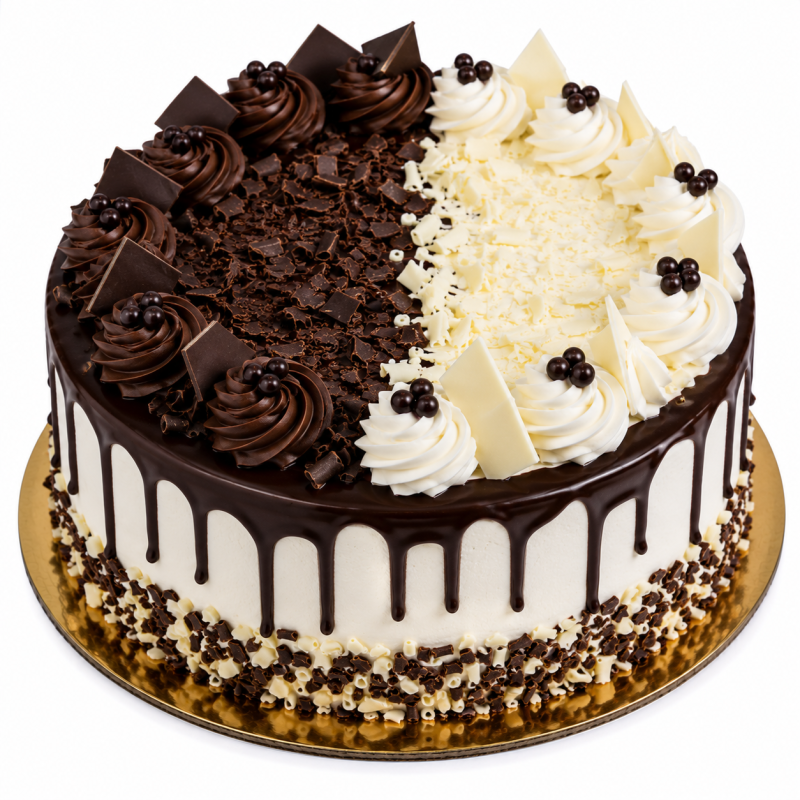 Choco Vanilla Cake